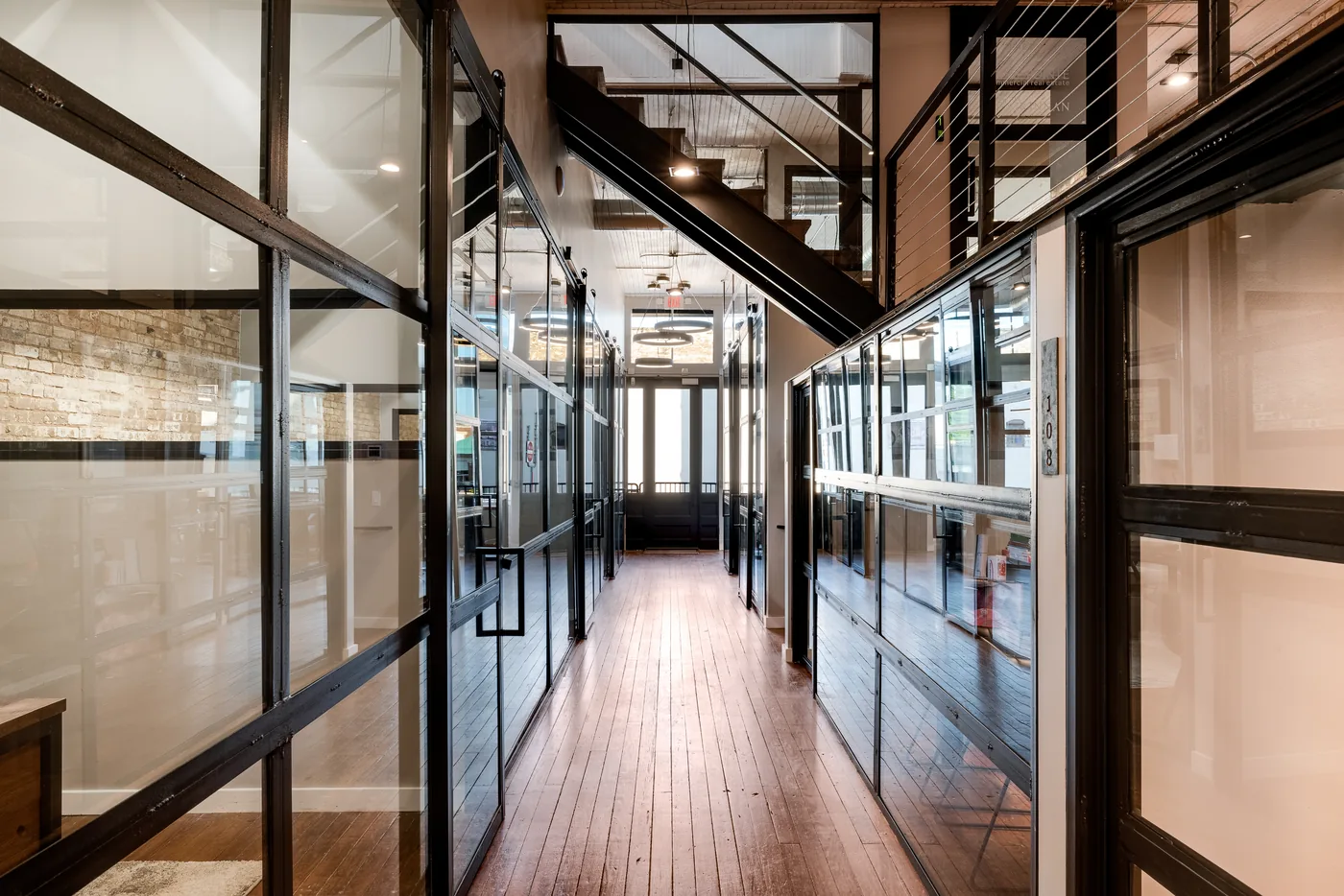 Inside the Ridge Pointe Commercial Real Estate office in Rockwall, Texas