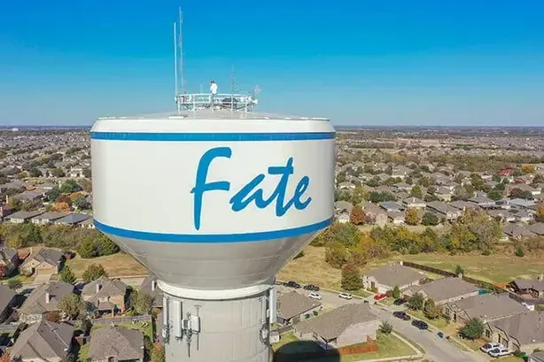 Commercial property in Fate, Texas