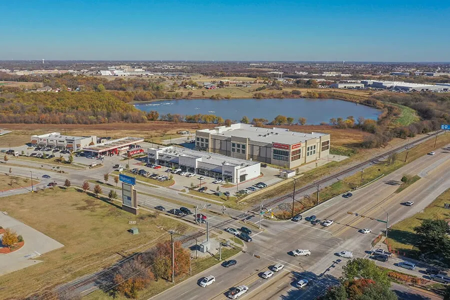 Commercial property in Sachse, Texas